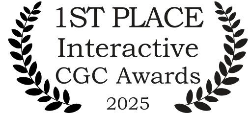 Award Laurel: 1ST PLACE INTERACTIVE (CGC Awards 2025)
